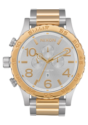 Nixon 51-30 Chrono Silver / Gold